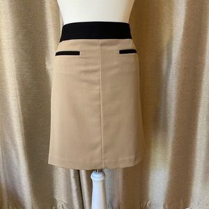 Lined pencil skirt